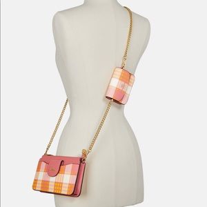 Poppy Crossbody With Garden Plaid Print